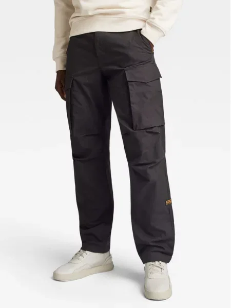 G-Star Raw Medžiaginės kelnės Core Tapered Fit juoda