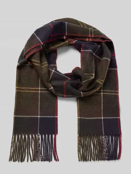 Barbour szalik Galingale oliwkowa