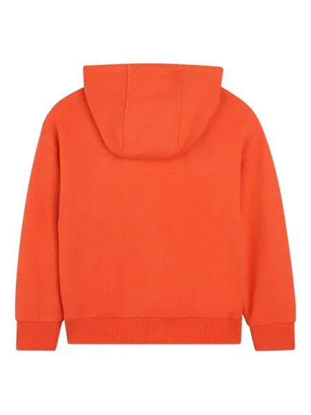 Bluza z kapturem dziecięca Timberland pomarańczowa