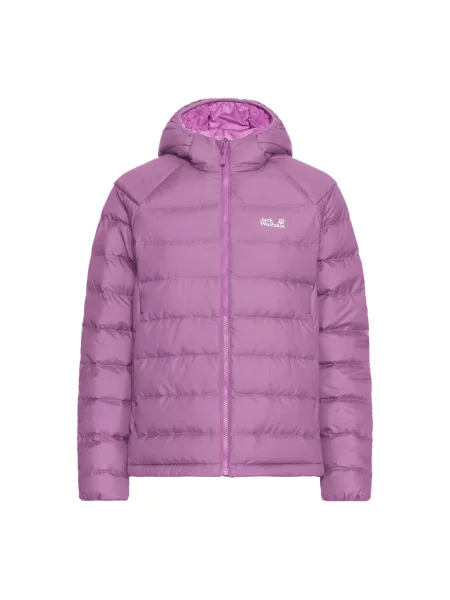 Kurtka puchowa Jack Wolfskin fioletowa