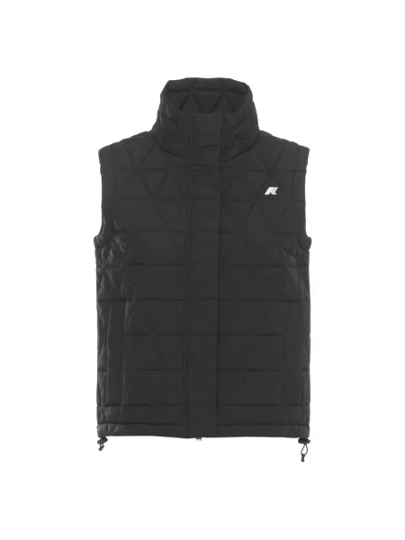 Kamizelka K-way bez rękawów czarna
