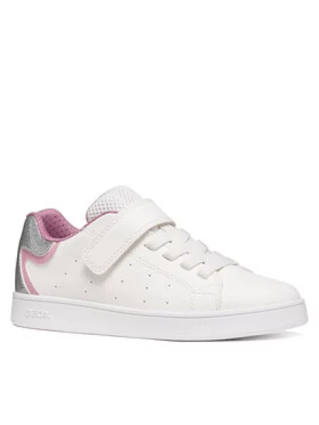 Geox Sneakersy J Eclyper Girl M biela