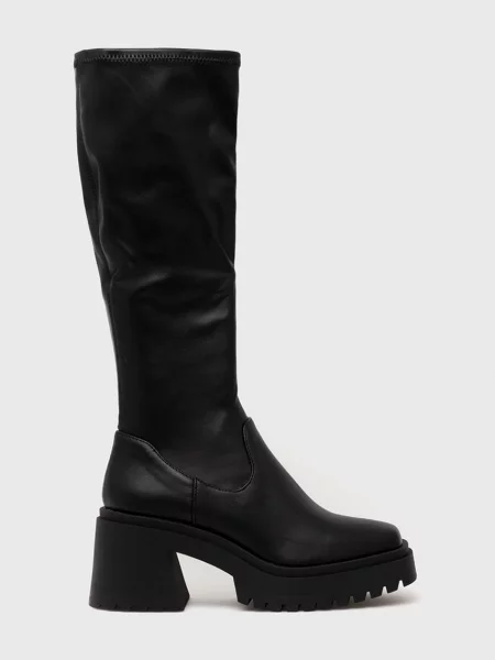 Kozačky Steve Madden Jetstream na černá