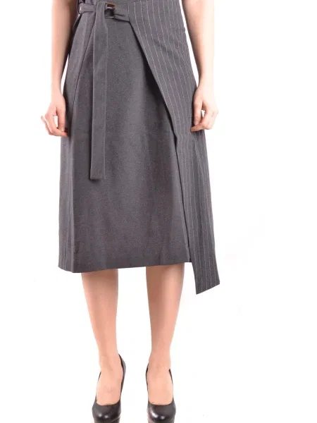 Spódnica Pinko asymetryczna szara