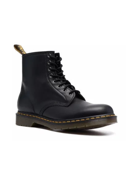 Botki Dr. Martens skórzane czarne