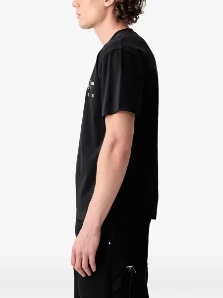 Scurt tricou Heliot Emil cu imagine negru