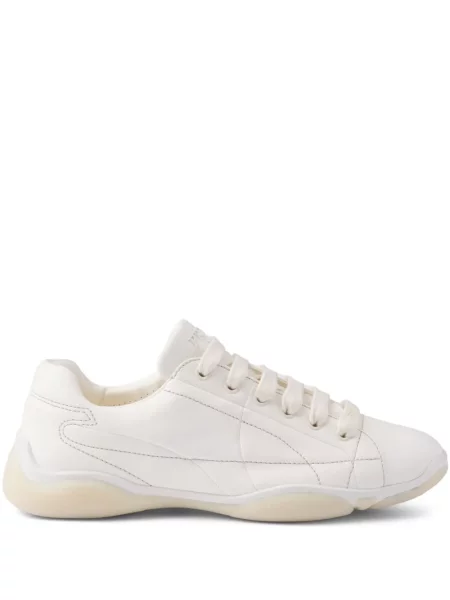 Sneakerși Prada din piele