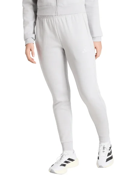 ADIDAS PERFORMANCE Športne hlače svetlo siva bela