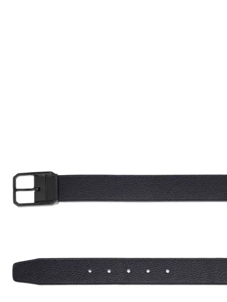 Curea Lancel din piele albastru