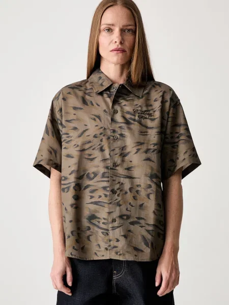Carhartt WIP W S/S Travon cămașă cu lyocell pentru bărbați