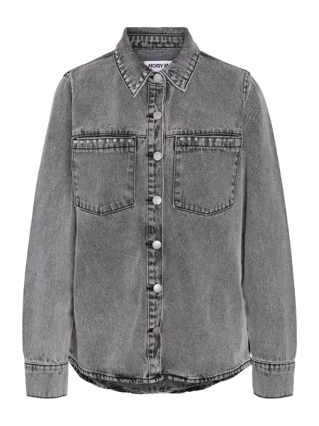 Noisy may Bluză NMTRINA denim negru