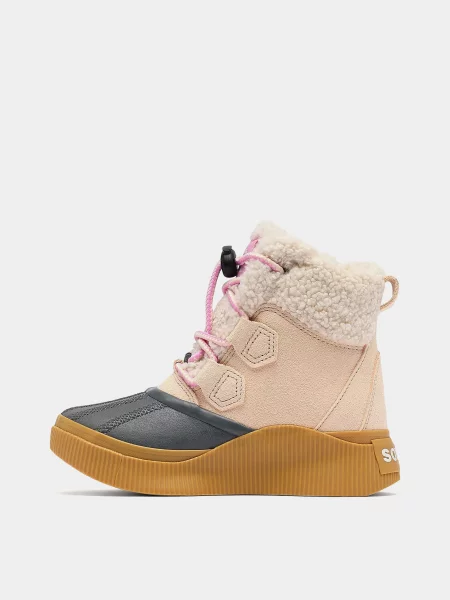 Детские ботинки Sorel розовые