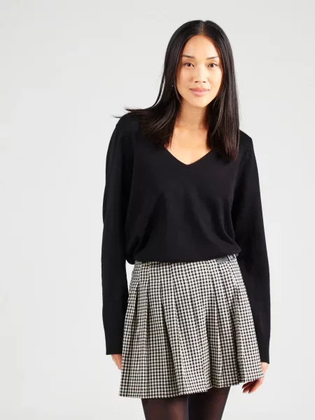 VERO MODA Pulover Silje' negru