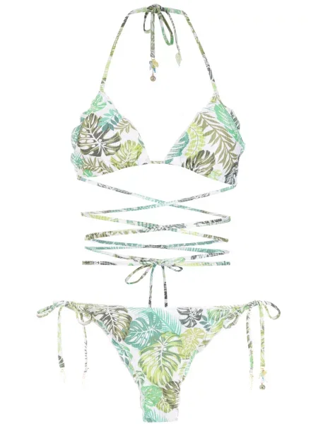 Bikini Amir Slama cu imagine verde