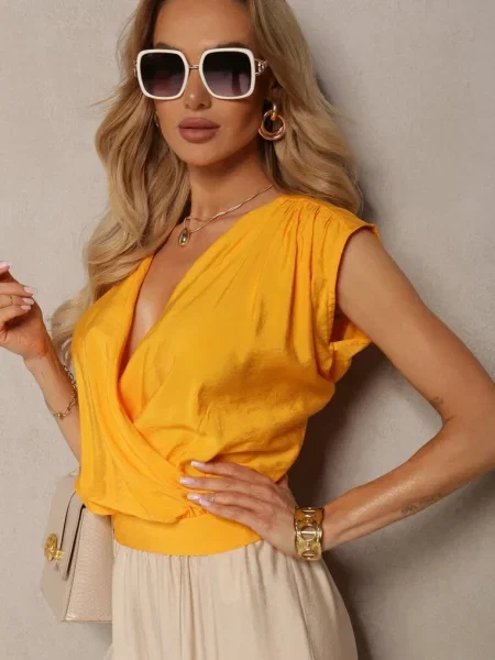 Top Other casual portocaliu