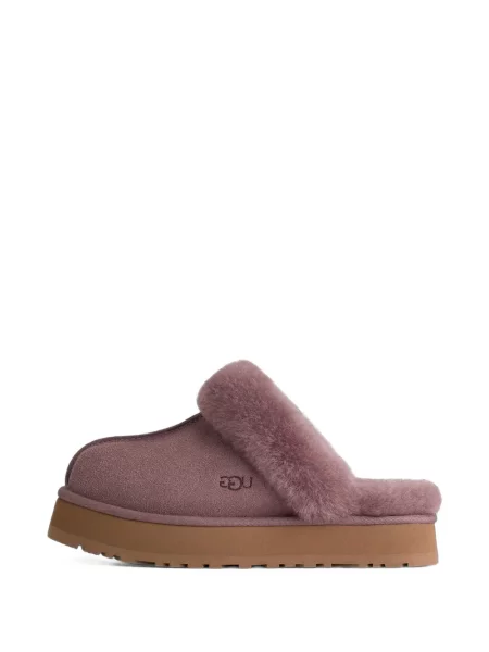Papuci de casă Ugg cu platformă violet