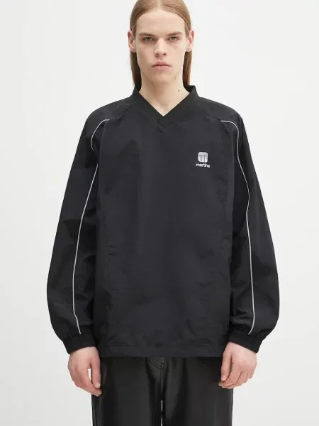 Dukserica Martine Rose Sports s aplikacijom crna