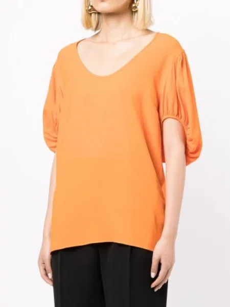 Top Stella Mccartney oranžový