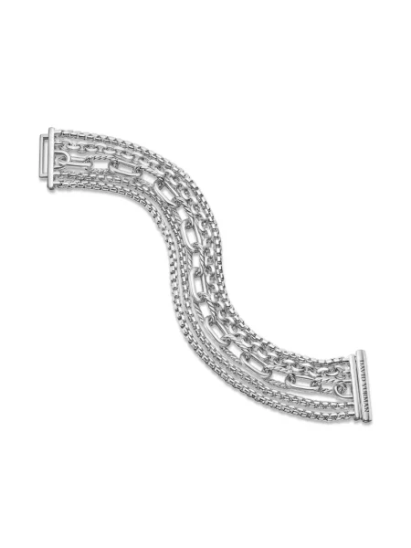 Brăţară David Yurman argintiu