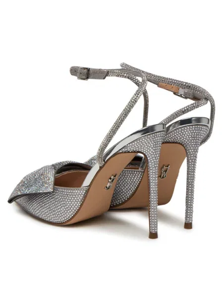 Обувки с тънък Steve Madden Vincentia-R сребристо