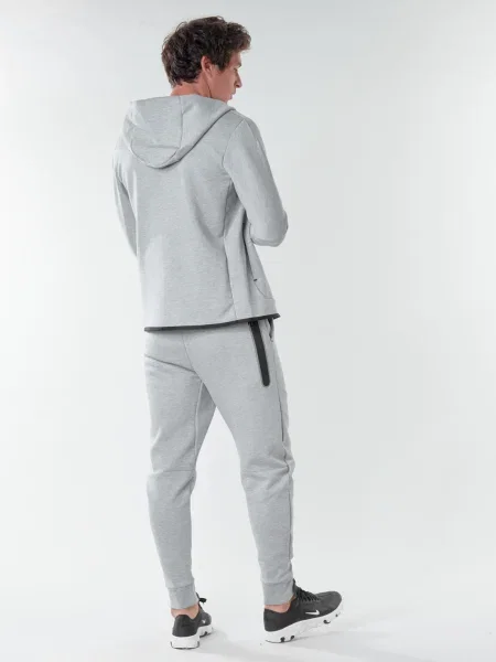 Hanorac cu glugă Nike gri