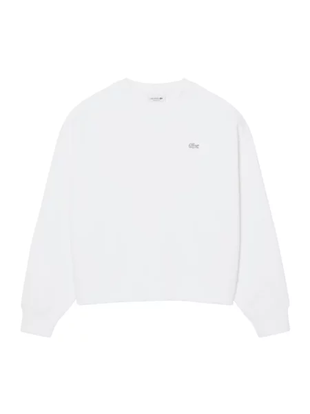 Bluza Lacoste z dżerseju biała