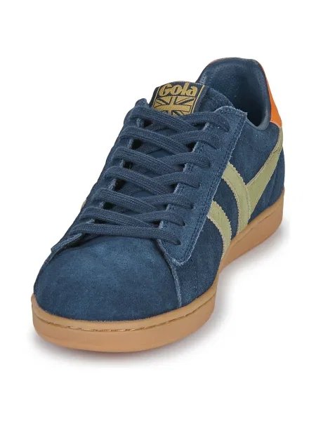 Pantofi Gola din piele de căprioară albastru