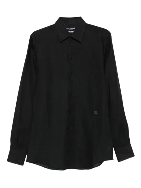 Cămașă Dolce & Gabbana lungă negru