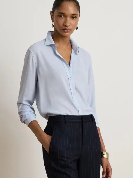 Lauren Ralph Lauren cămașă pentru femei albastru