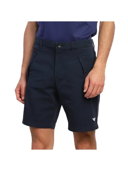 Bermudy Emporio Armani niebieskie