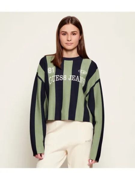 Guess Jeans Pulover verde