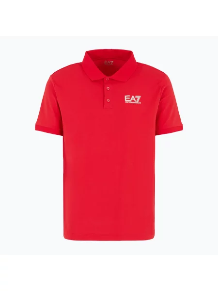 Koszulka Emporio Armani Train Visibility Polo salsa