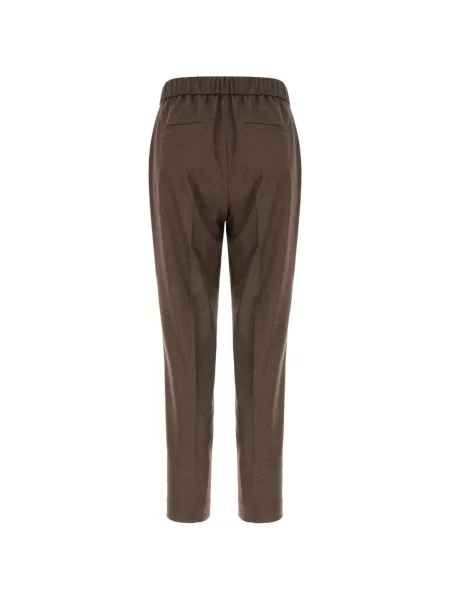Pantaloni Peserico maro