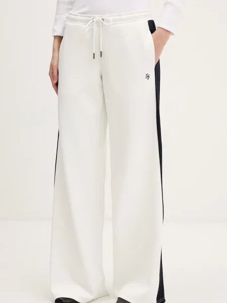 Guess Jeans Pantaloni din alb