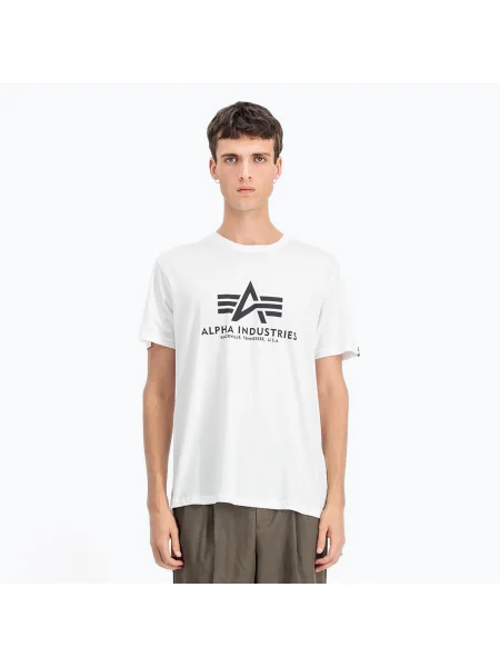 Alpha Industries мъжка основна тениска бяла