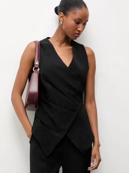 Vestă Answear.lab negru