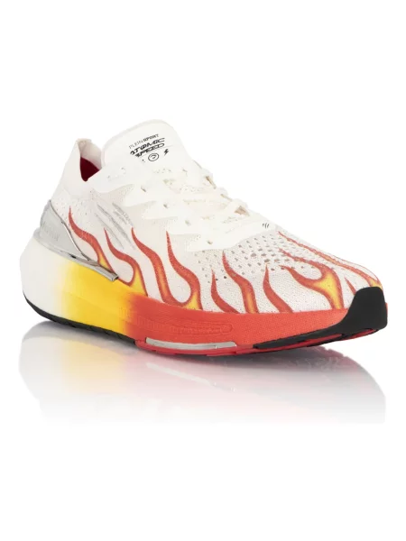 Plein Sport Sneakersy SAFS biały