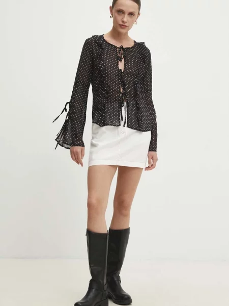 Спідниця Answear Lab mini олівець білий