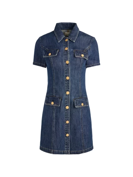 Odgovarati haljina Alice + Olivia plava