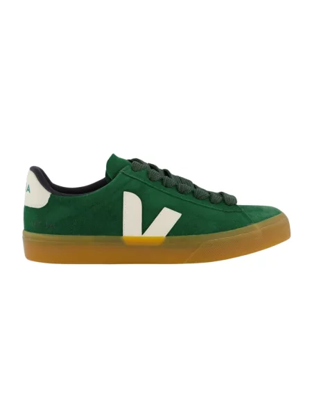 Sneakersy Veja Campo skórzane zielone