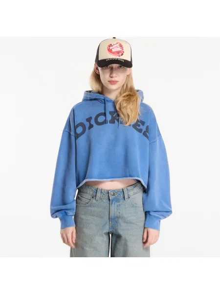 Decupat hanorac cu glugă Dickies albastru