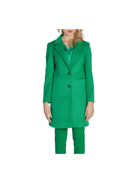 Płaszcz Sol Wears Women zielony