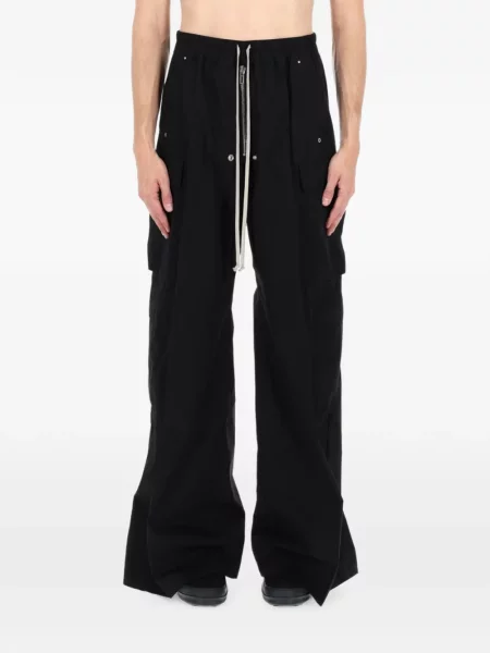 Pantaloni cargo Rick Owens Drkshdw cu cordon negru