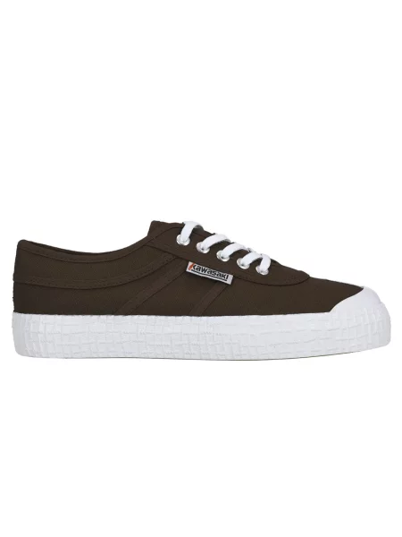 Sneakersy Kawasaki zamszowe brązowe