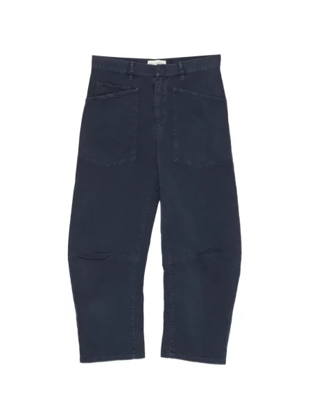 Pantaloni Nili Lotan albastru