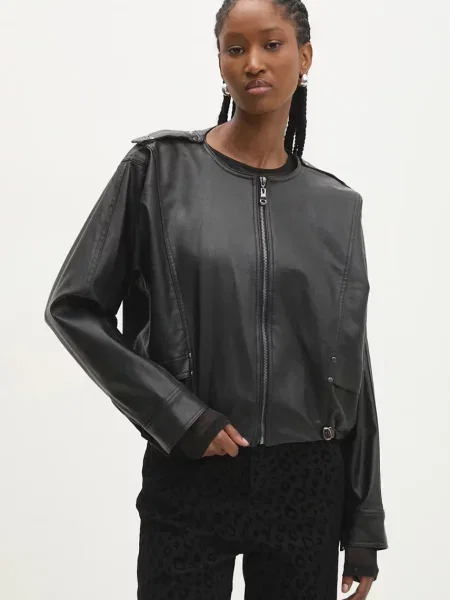 Яке Answear Lab преходен модел черно