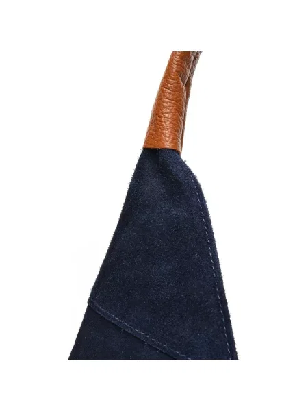 Geanta hobo Anna Luchini albastru