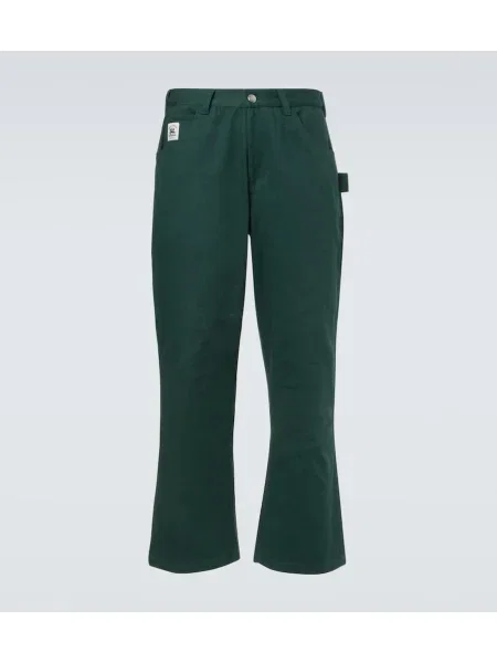 Keprové kalhoty Bode zelené