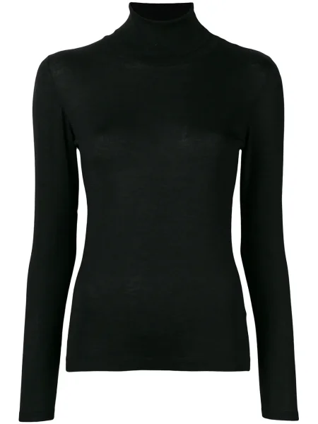 Pulover Brunello Cucinelli din cașmir clasic negru