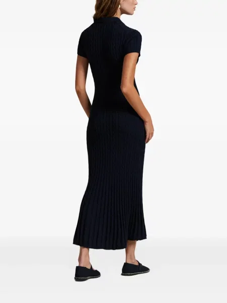 Căciulă Polo Ralph Lauren cu broderie tricotate de costum albastru